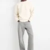 Relaxed jeans denim-light gray