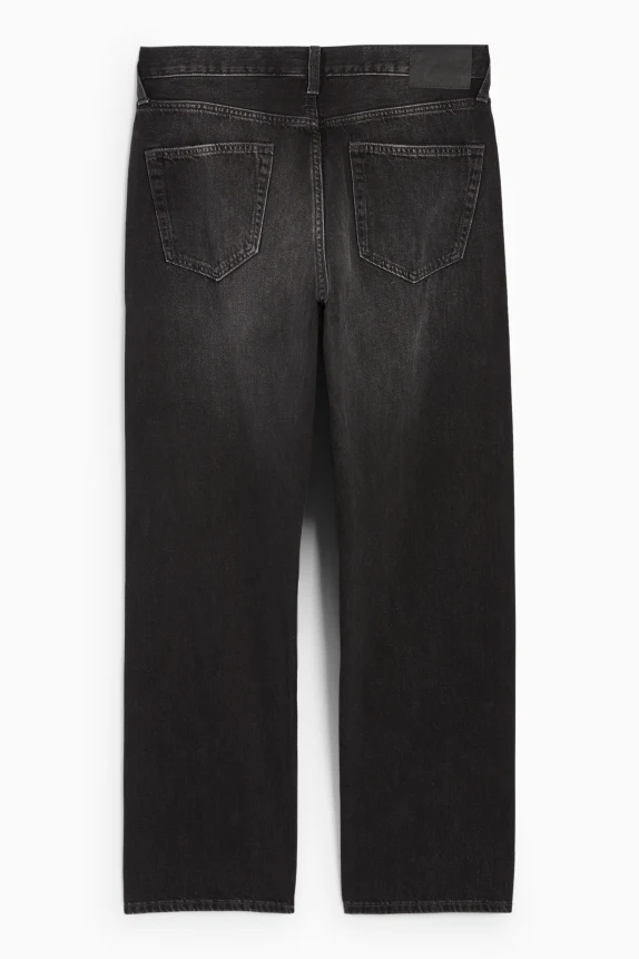 Relaxed jeans black