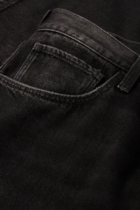Relaxed jeans black
