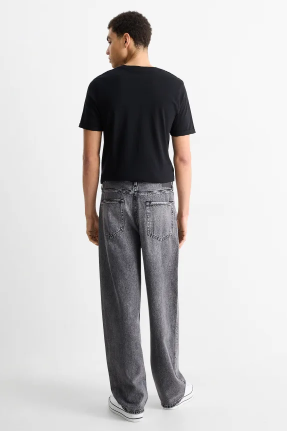 Baggy jeans denim-gray