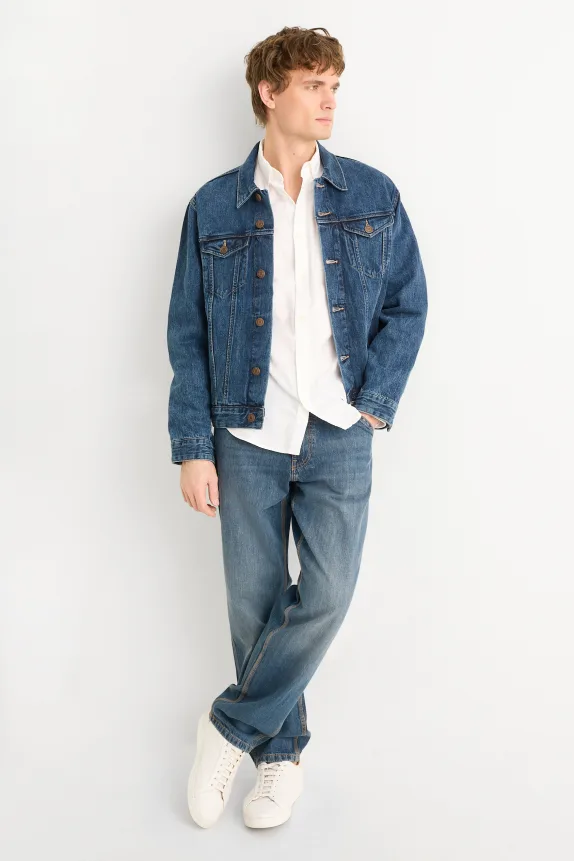 Relaxed jeans denim-blue gray