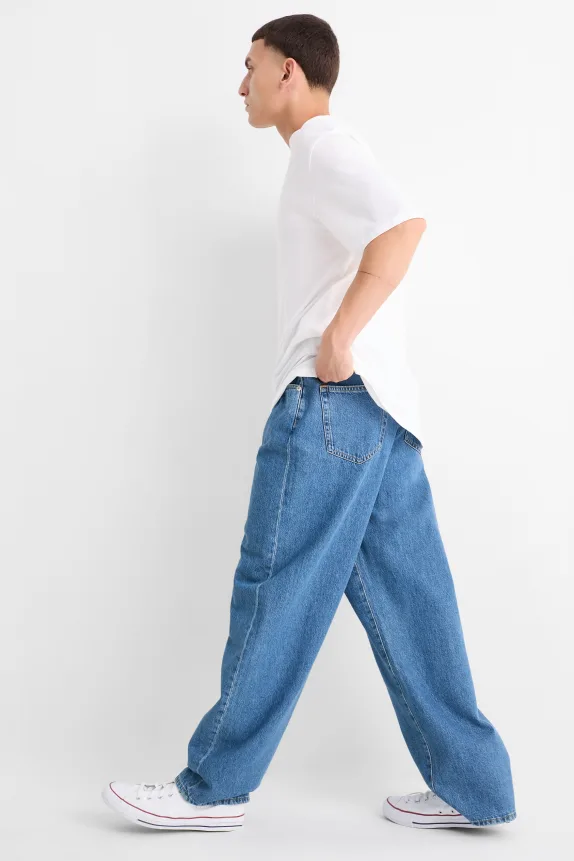 Baggy jeans blue denim