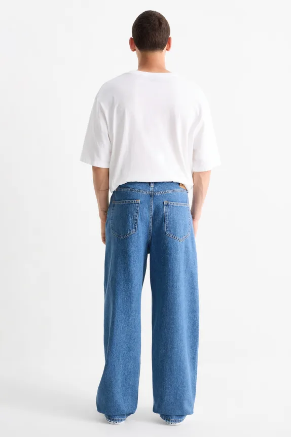 Baggy jeans blue denim