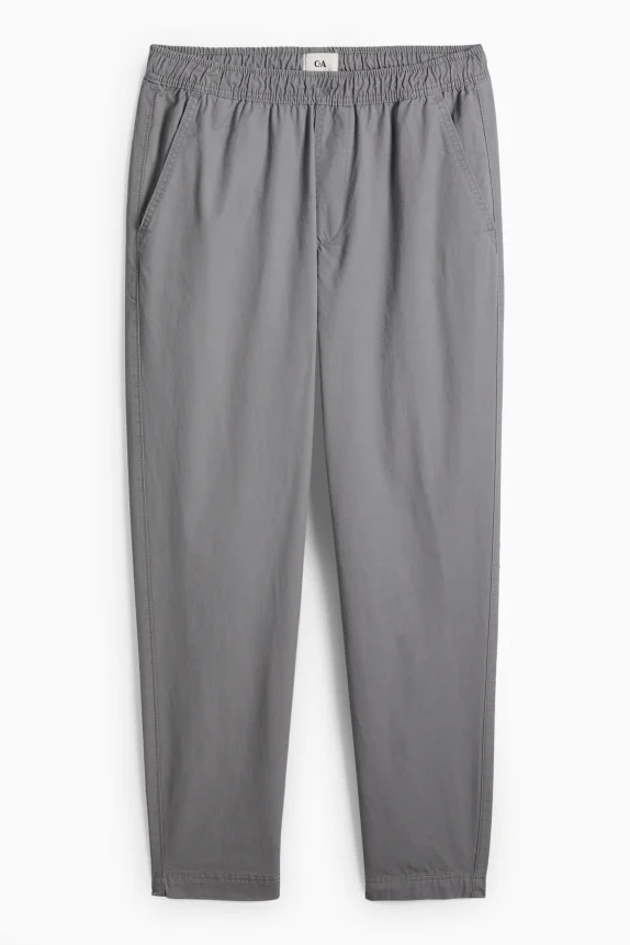 Chinos - tapered fit gray