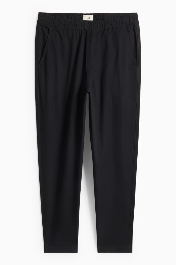 Chinos - tapered fit black