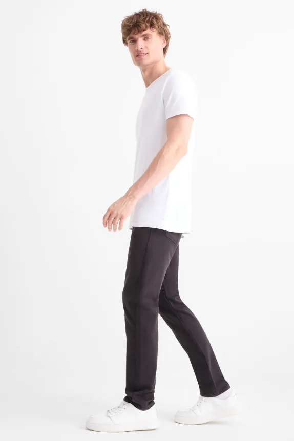 Slim jeans - Flex jog denim - LYCRAÂ® black