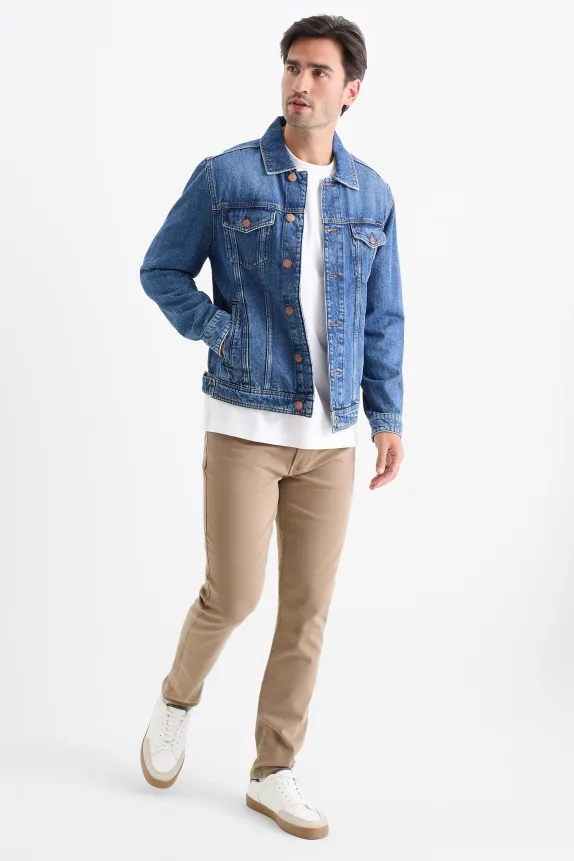 Slim jeans - Flex jog denim - LYCRAÂ® beige