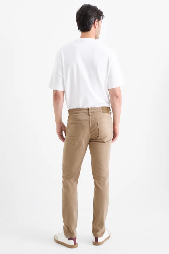 Slim jeans - Flex jog denim - LYCRAÂ® beige