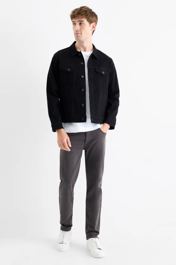 Slim jeans - Flex jog denim - LYCRAÂ® dark gray