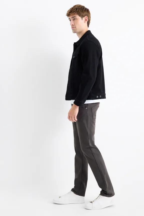 Slim jeans - Flex jog denim - LYCRAÂ® dark gray