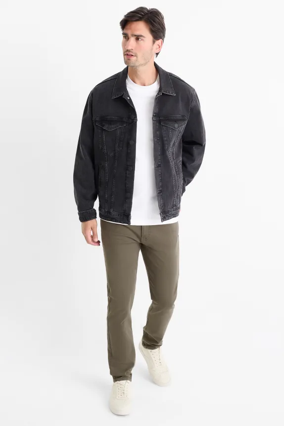 Slim jeans - Flex jog denim - LYCRAÂ® dark green