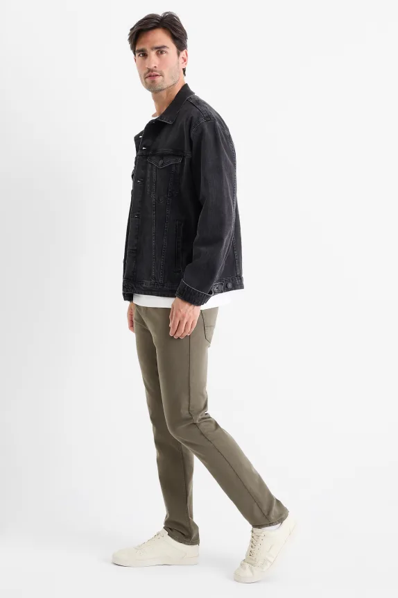 Slim jeans - Flex jog denim - LYCRAÂ® dark green