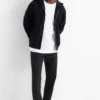 Thermal trousers - regular fit black