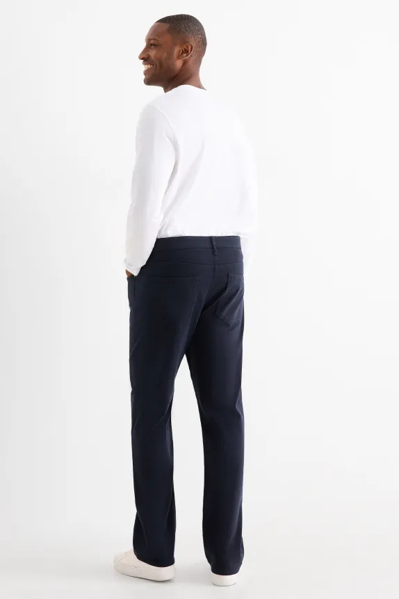 Thermal trousers - regular fit dark blue