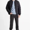 Thermal trousers - regular fit dark gray
