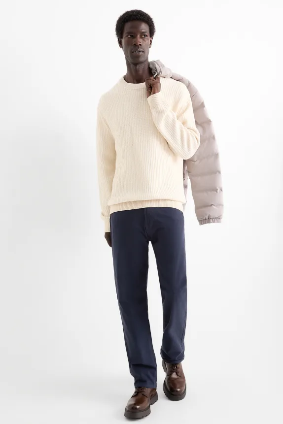 Thermal trousers - regular fit dark blue