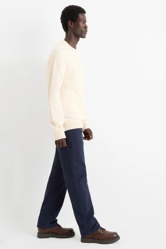 Thermal trousers - regular fit dark blue