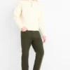 Thermal trousers - regular fit dark green