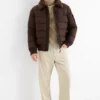 Corduroy trousers - relaxed fit light beige