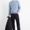 Corduroy trousers - relaxed fit dark blue