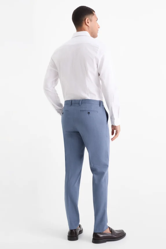 Mix-and-match trousers - slim fit - Flex blue