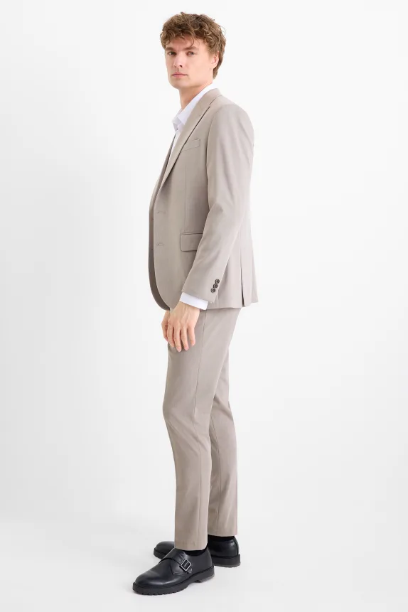 Mix-and-match trousers - slim fit - Flex gray