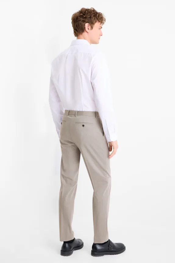Mix-and-match trousers - slim fit - Flex gray