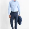 Mix & match suit trousers - regular fit - check dark blue