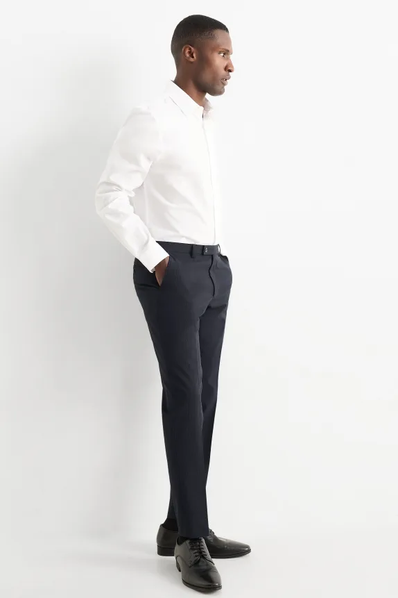 Mix & match trousers - boyd fit - Flex - LYCRAÂ® dark blue