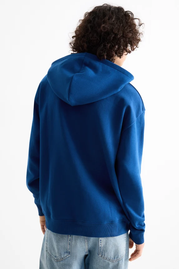 Oversized hoodie dark blue