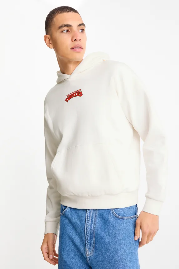 Oversized hoodie - Teenage Mutant Ninja Turtles cremewhite