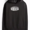 Oversized hoodie - Nirvana black