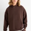 Hoodie dark brown