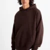 Hoodie dark brown