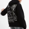 Oversized hoodie black
