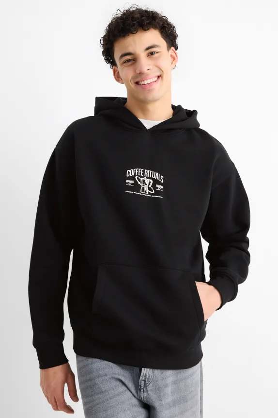 Oversized hoodie black