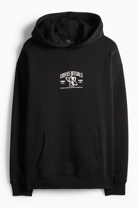 Oversized hoodie black