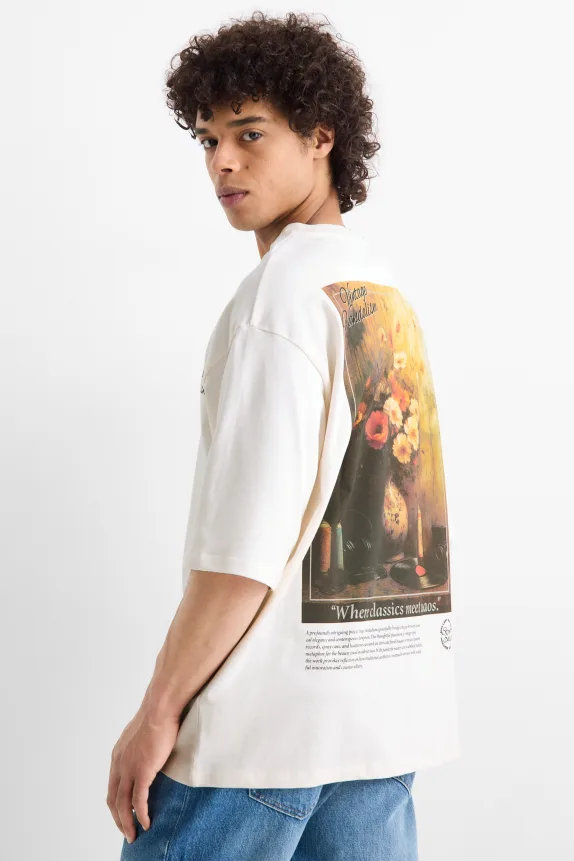 T-shirt - oversized white