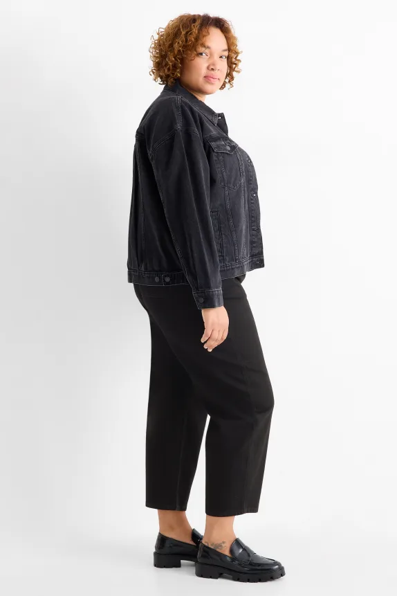 Balloon jeans - high waist black