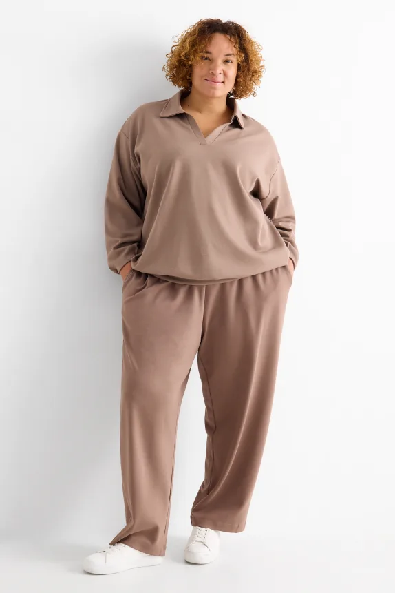 Joggers brown