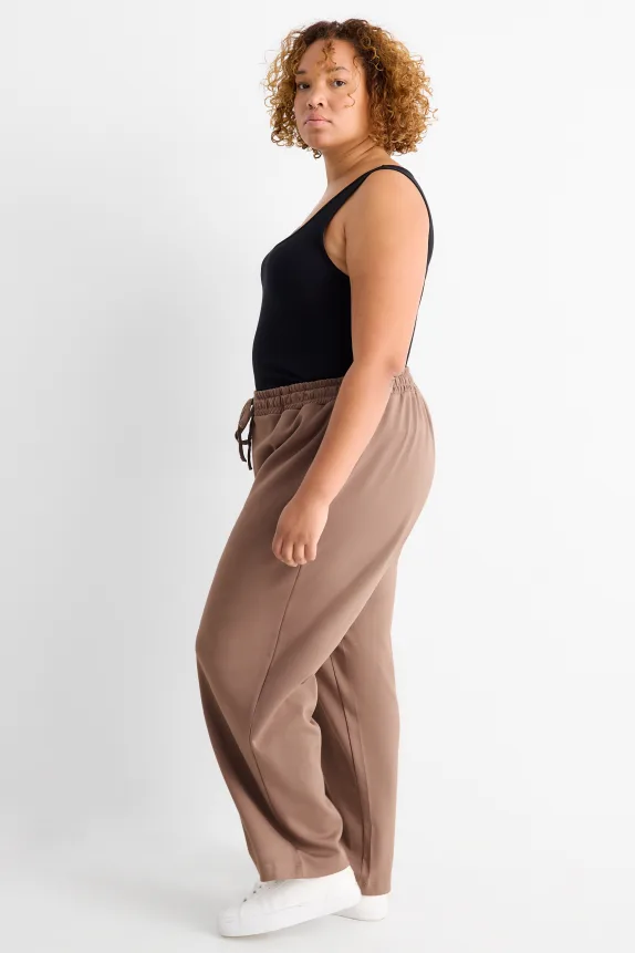 Joggers brown