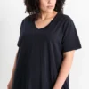 Multipack of 2 - V-neck T-shirt - LYCRAÂ® dark blue