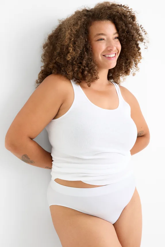 Multipack of 3 - briefs - seamless white