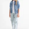Lilo & Stitch - wide leg jeans denim-light blue