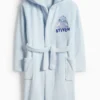 Lilo & Stitch - bathrobe with hood light blue