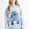 Lilo & Stitch - hoodie light blue