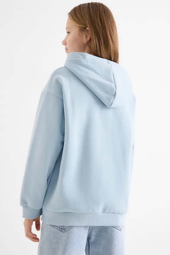 Lilo & Stitch - hoodie light blue