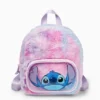 Lilo & Stitch - faux fur backpack light violet