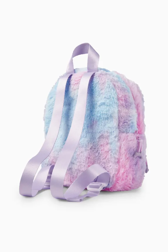Lilo & Stitch - faux fur backpack light violet