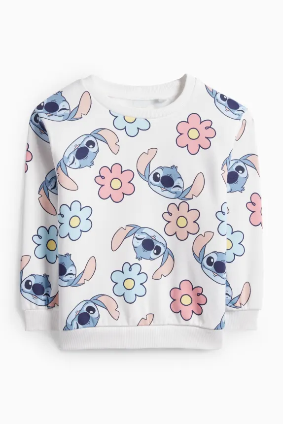 Lilo & Stitch - sweatshirt - floral cremewhite